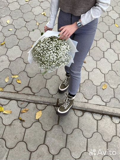 Букет из гипсофилы