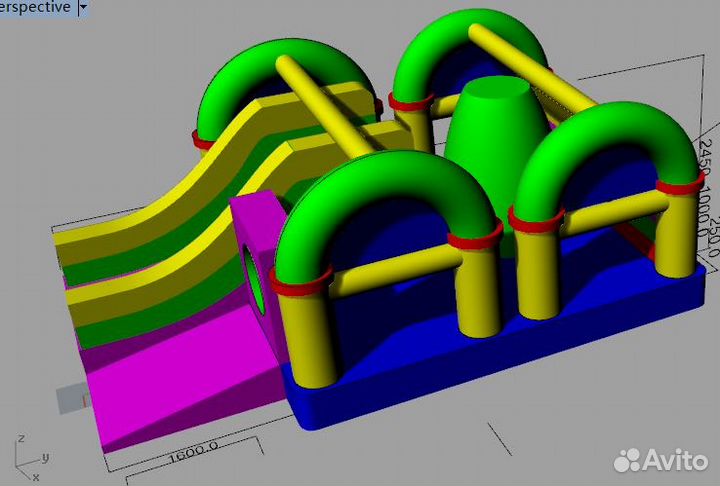 Надувной батут