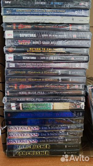 Dvd диски с концертами и музыкой