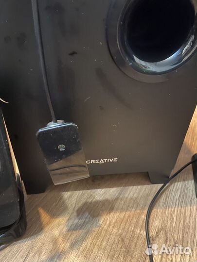 Сабвуфер и колонки Creative