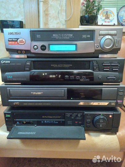 Видеомагнитофон Sony Funai Hitachi JVC