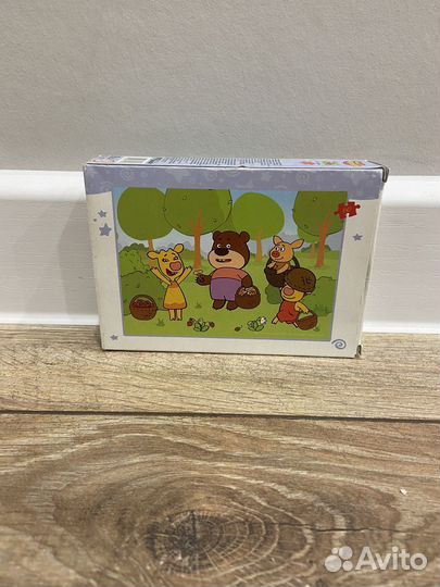 Оранжевая корова развивающие пазлы 2-7лет