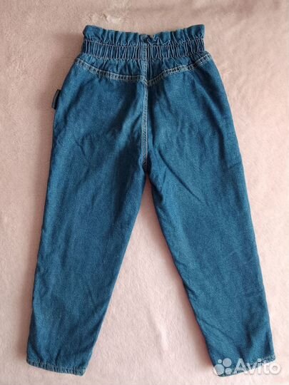 Джинсы утеплённые 110