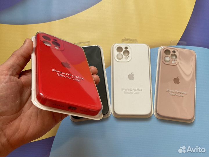 Чехол на iPhone 12 pro max закрытием камеры