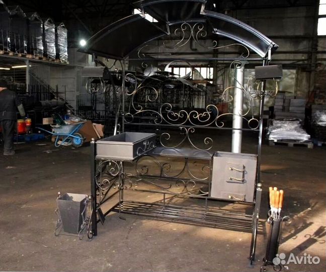 Мангал кованный