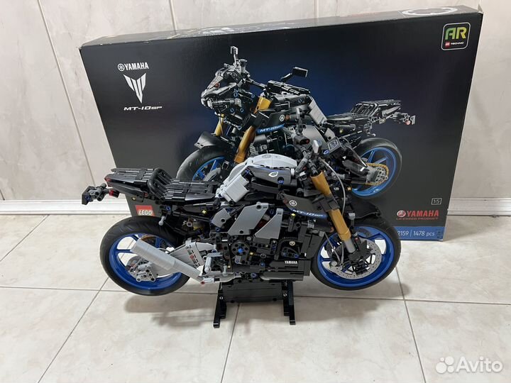 Мотоцикл lego technic yamaha mt-10sp