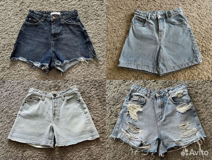 Шорты джинсовые