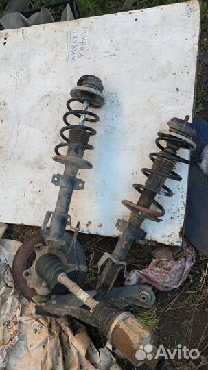Передние стойки renault duster