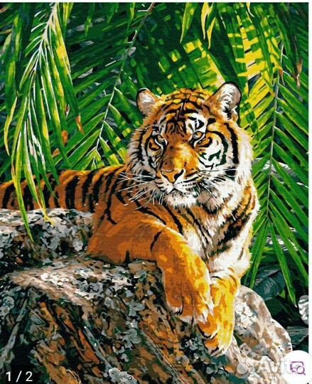 Картина по номерам 40 50 на подрамнике