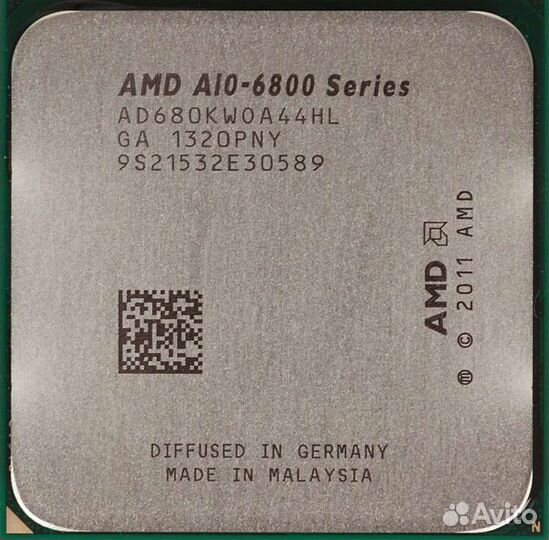 Процессор amd А10-6800