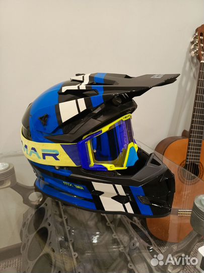 Шлем для мотоцикла кроссовый ixs 361