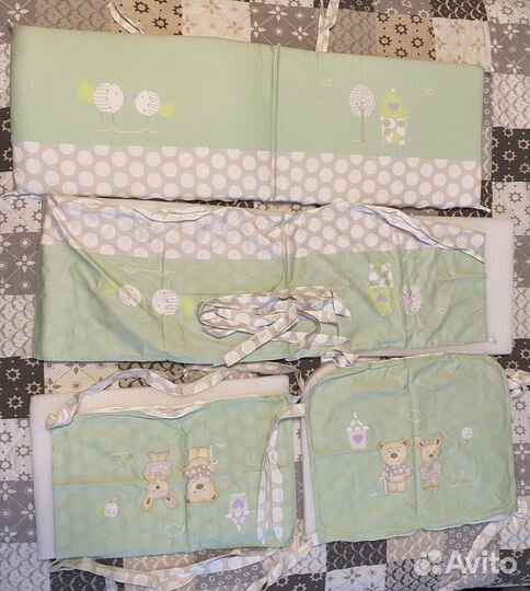 Комплект в кроватку Perina Венеция из сатина