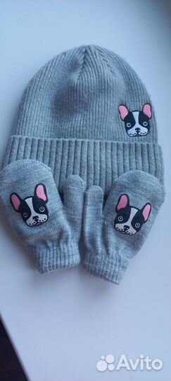 Шапка и варежки комплект acoola 50