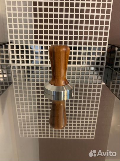 Темпер сталь с деревянной ручкой 58мм