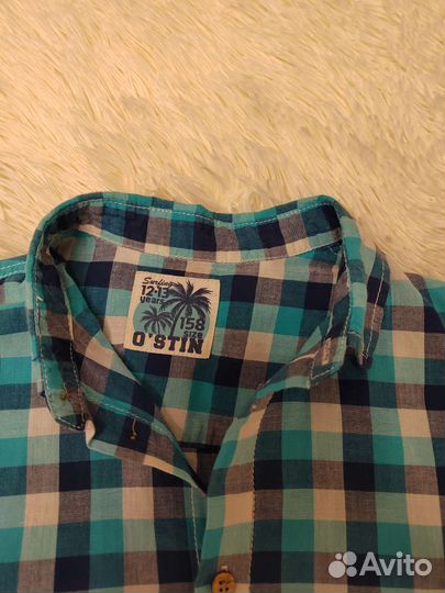 Рубашка на мальчика 150-158 см