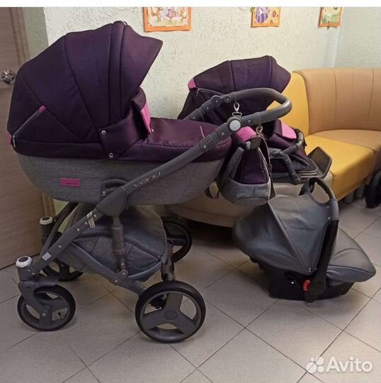 Детские коляски 2 в 1 бу