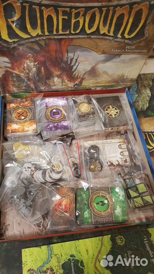 Настольная игра Runebound новая третья редакция
