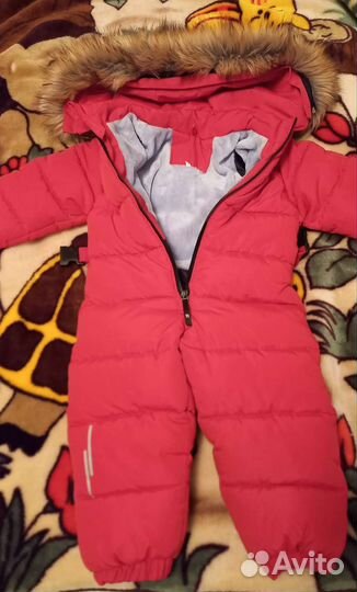 Зимний комбинезон для девочки 92