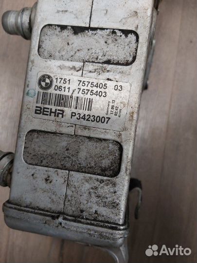 Интеркулер Bmw X5 50Ix F15 N63N 4.4 2013
