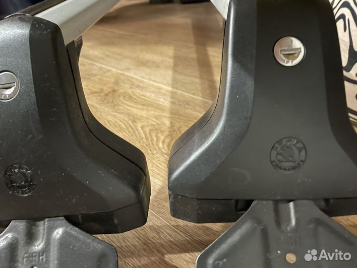 Багажник на крышу skoda octavia a5 Рейлинги