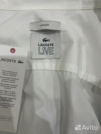 Рубашка lacoste live оригинал