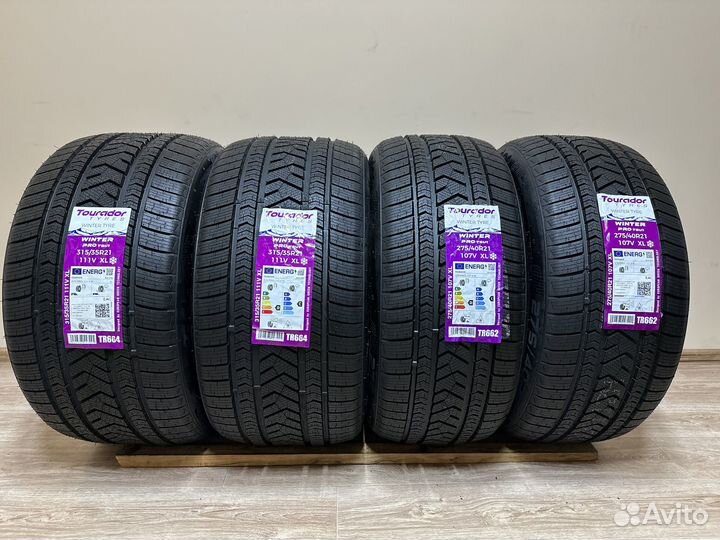 Tourador Winter Pro TSU1 275/40 R21 и 315/35 R21 107V