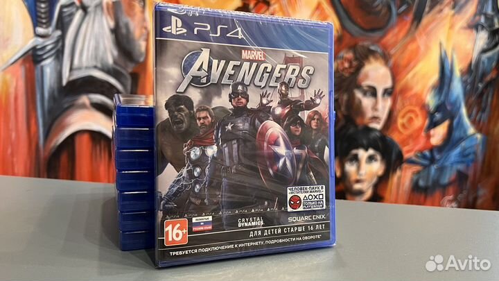 Mervel Avengers ps4 (Новый)