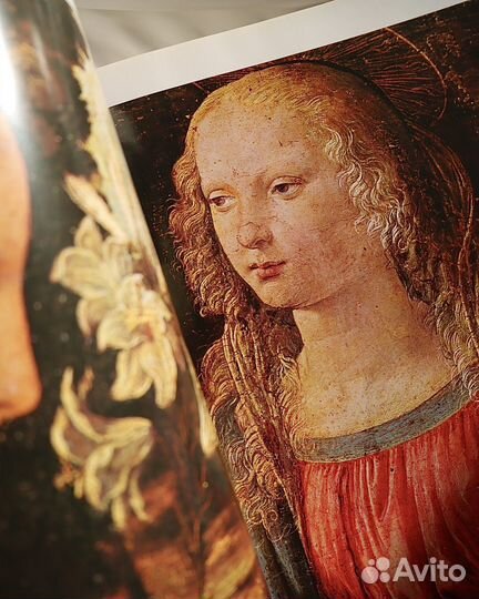 Леонардо, 1989: винтажная книга о художнике