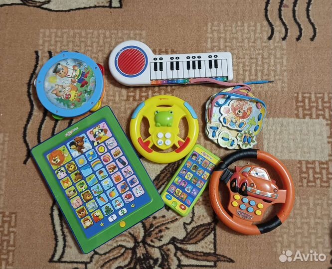 Детские развивающие игрушки