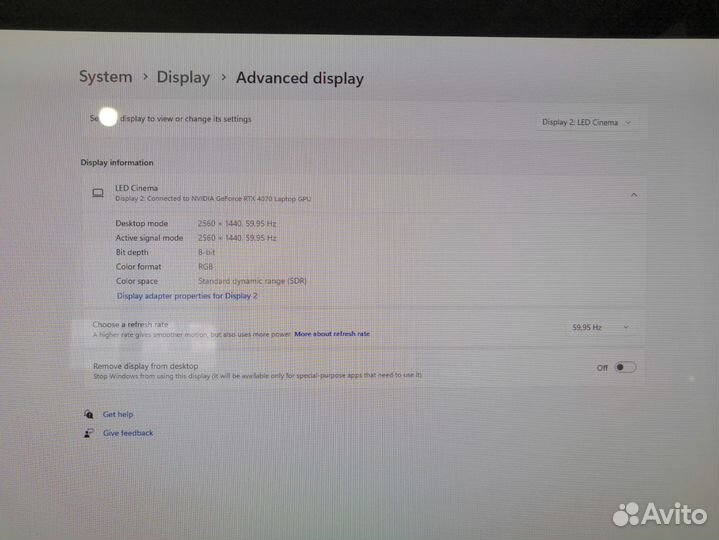 Apple LED Cinema Display 27 (A1316)