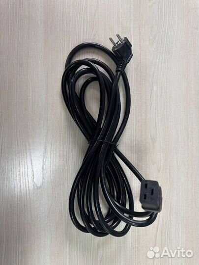 Кабель питания c19 с сечением 3х2.5 мм /5 м длина