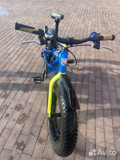 Велосипед black aqua fat 20