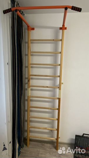 Детская шведская стенка деревянная