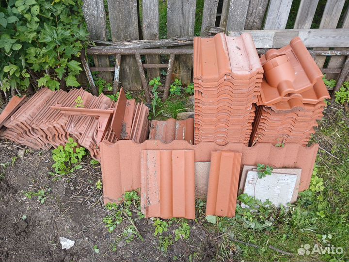 Черепица керамическая бу