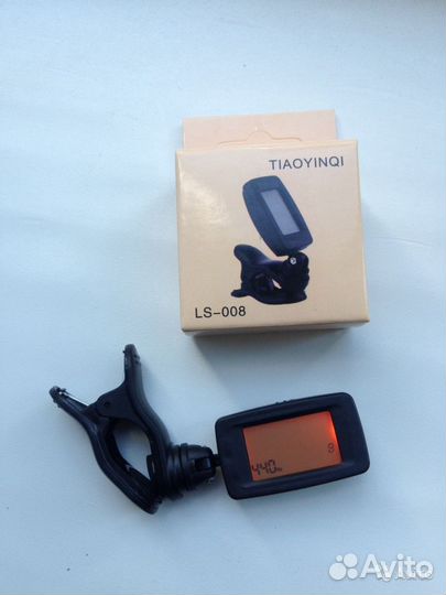 Тюнер для настройки Гитары и Укулеле Новый