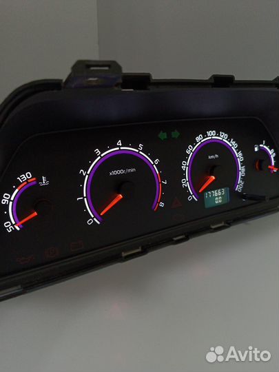 Шкала, щитка приборов ваз лада 2110,2112,2113,2114