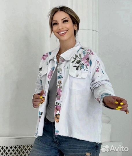 Джинсовая рубашка