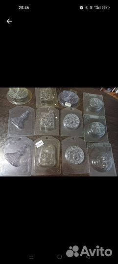 Формы пластиковые