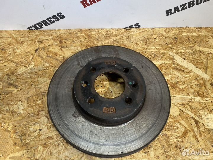 Диск тормозной передний Hyundai Solaris 2 RIO 4