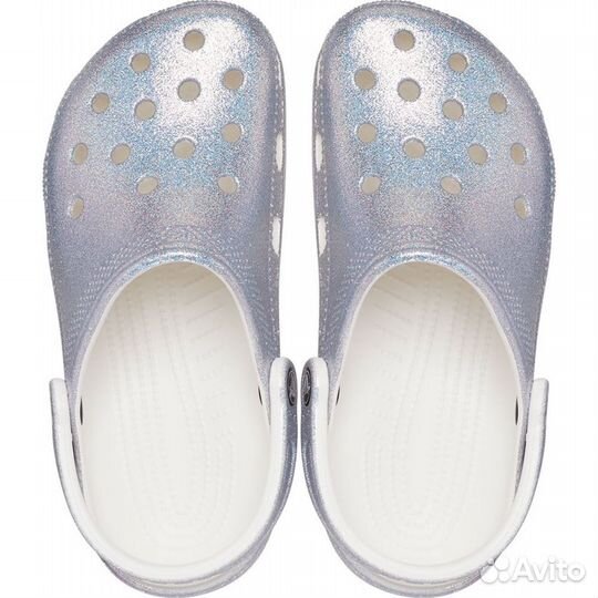 Crocs Classic Glitter II Clogs +jibbitz