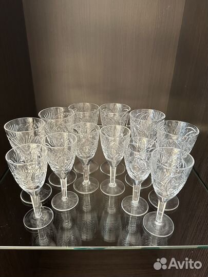 Рюмки хрустальные СССР