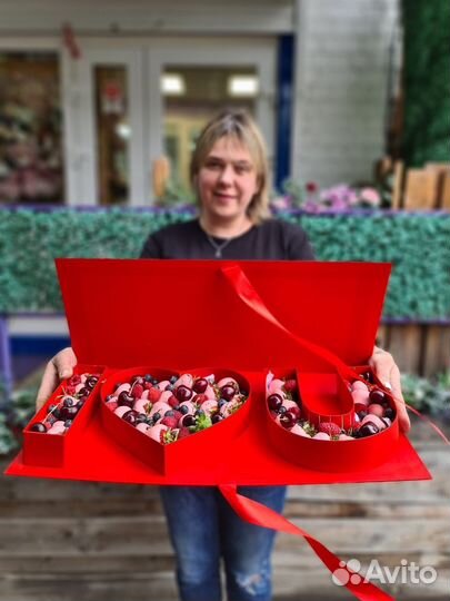 Клубника в шоколаде набор