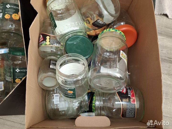 Банки стеклянные