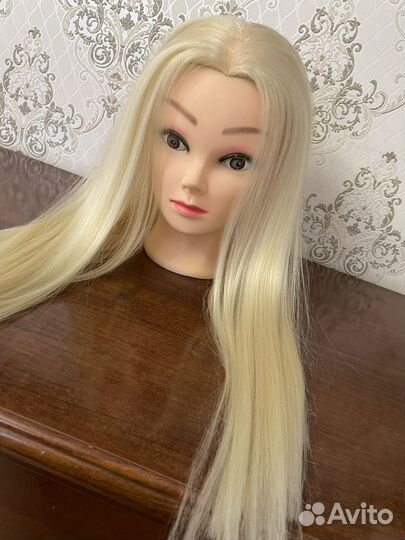 Манекен голова балванка для причесок