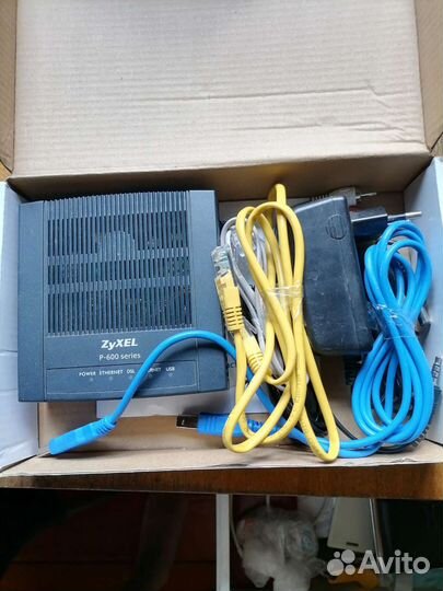 Модем аdsl2+ zyxel