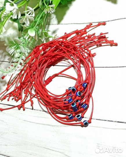 Браслеты красная нить