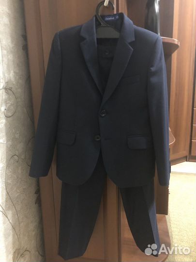 Костюм темно синий размер 128