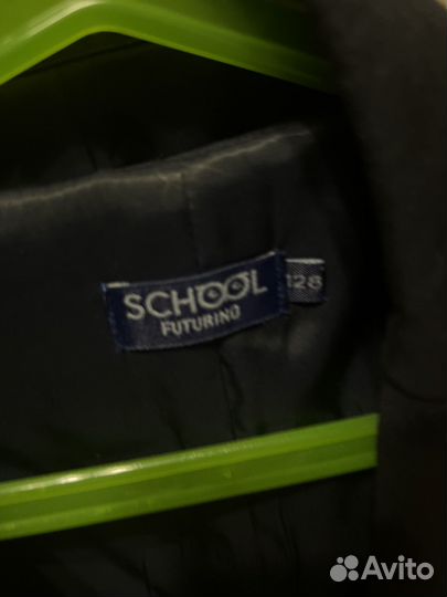 Школьный пиджак на мальчика 128