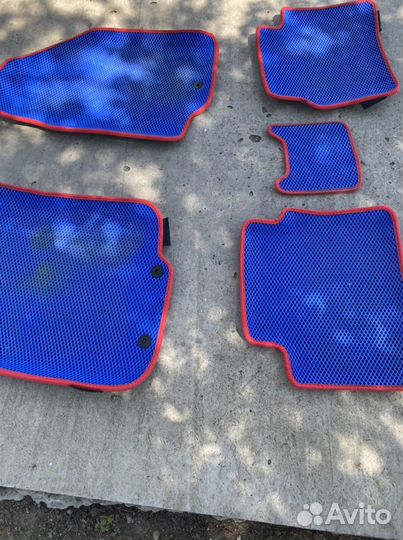 3D коврики eva с бортами