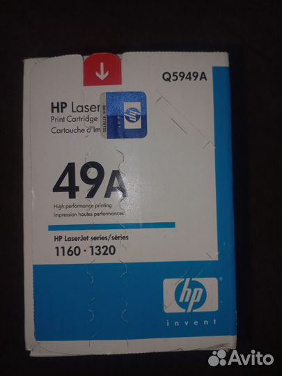 Картридж для принтера hp